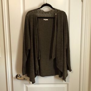 Maurices size 4x cardigan sweater